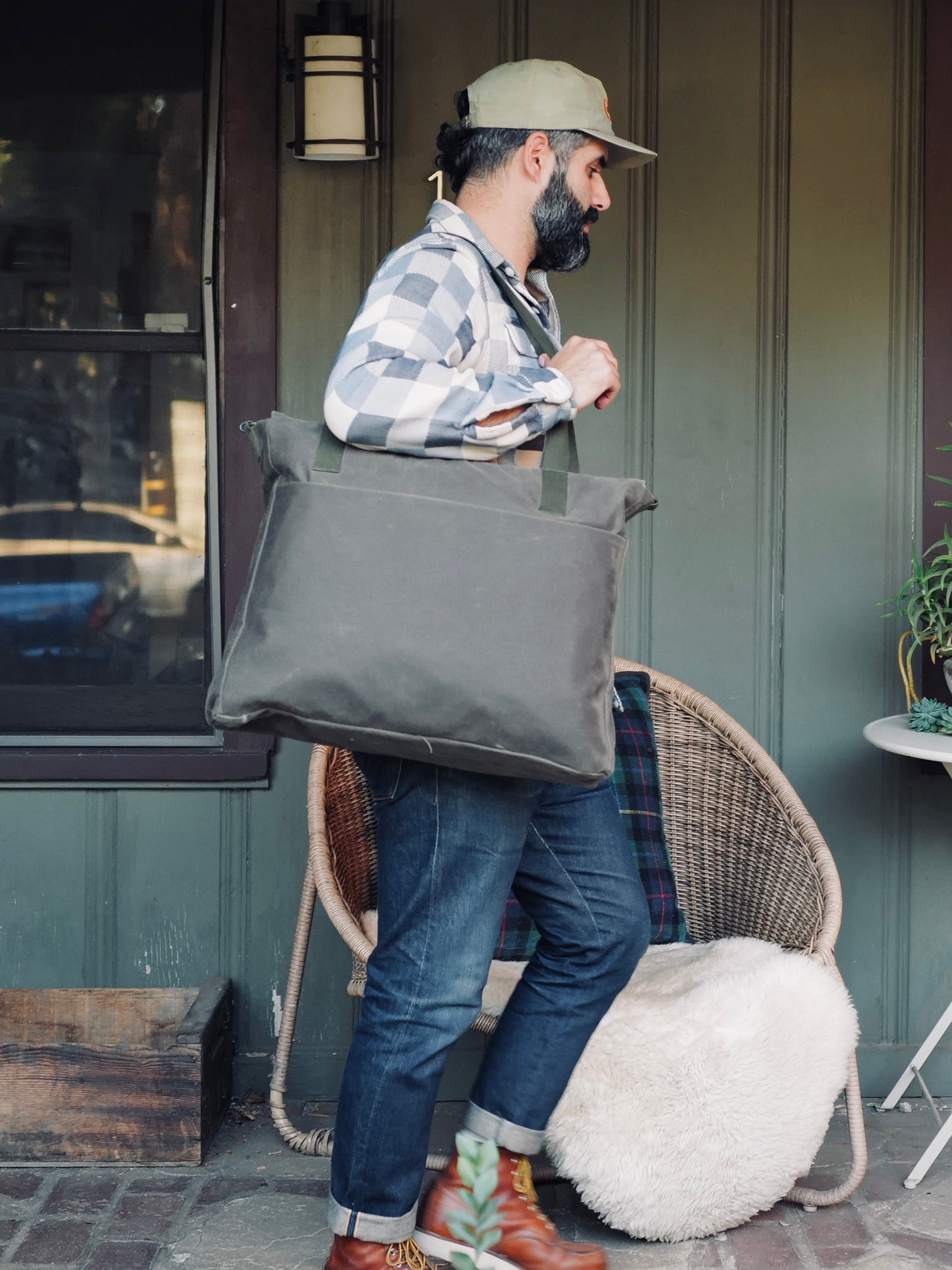 Waxed Canvas Vasquez + The Bandido Poncho Bundle (save 15%)